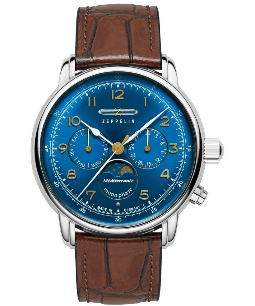 Ρολόι Ανδρικά Zeppelin Mediterranee Moonphase