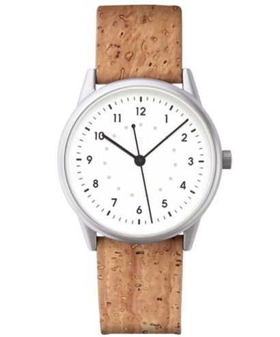 Ρολόι για Γυναίκες και Άνδρες Mudita Moment NR White Cork Automatic