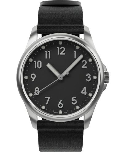 Ρολόι για Γυναίκες και Άνδρες Mudita Radiant Charcoal Black Automatic