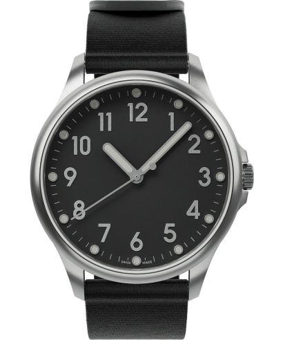 Ρολόι για Γυναίκες και Άνδρες Mudita Radiant Charcoal Black Automatic