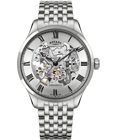 Ρολόι Ανδρικά Rotary Greenwich Automatic Skeleton