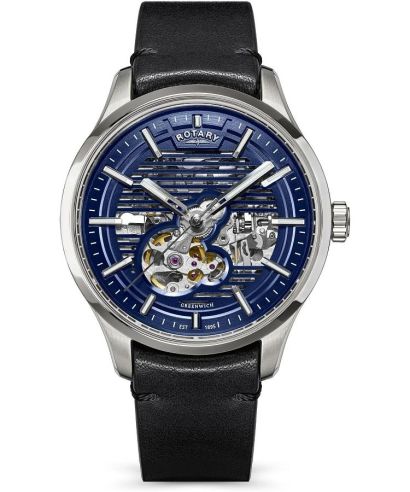 Ρολόι Ανδρικά Rotary Greenwich Automatic Skeleton