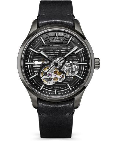Ρολόι Ανδρικά Rotary Greenwich Automatic Skeleton