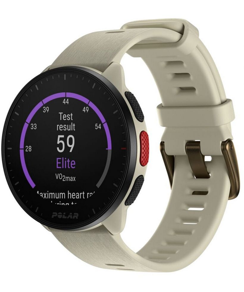 Αθλητικό Ρολόι για Γυναίκες και Άνδρες Polar Pacer Cloud White S-L