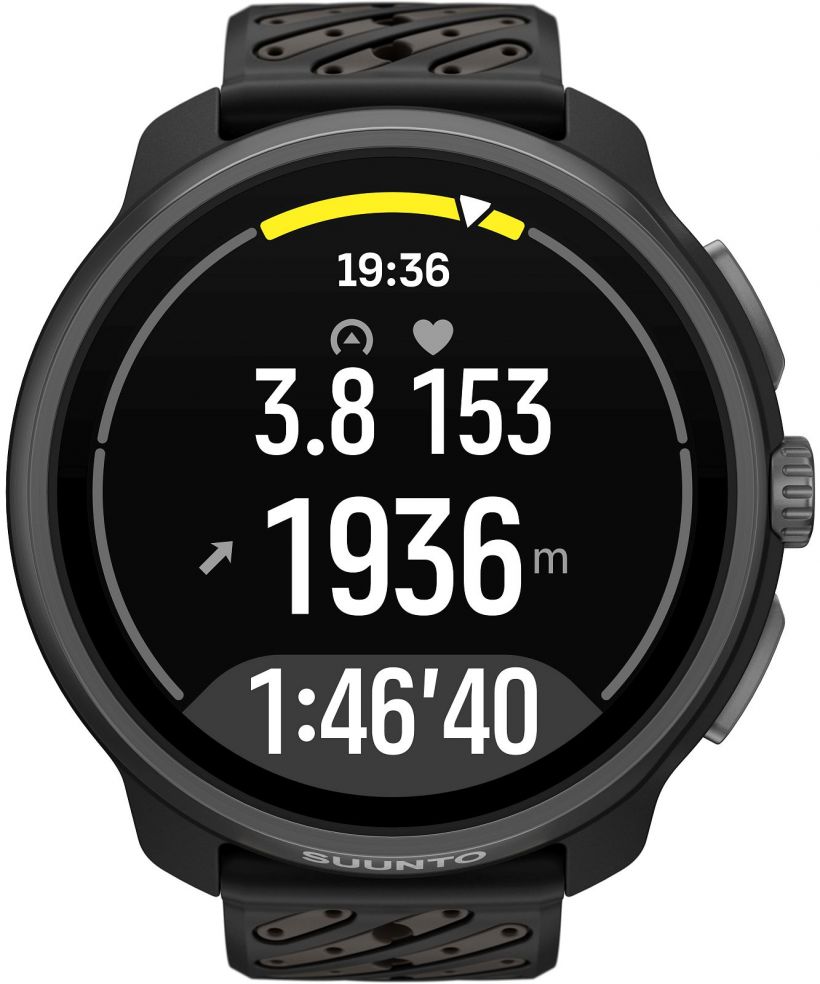 Αθλητικό Ρολόι Για Γυναίκες Και Άνδρες Suunto Race 2 Titanium Black [Sapphire Glass]