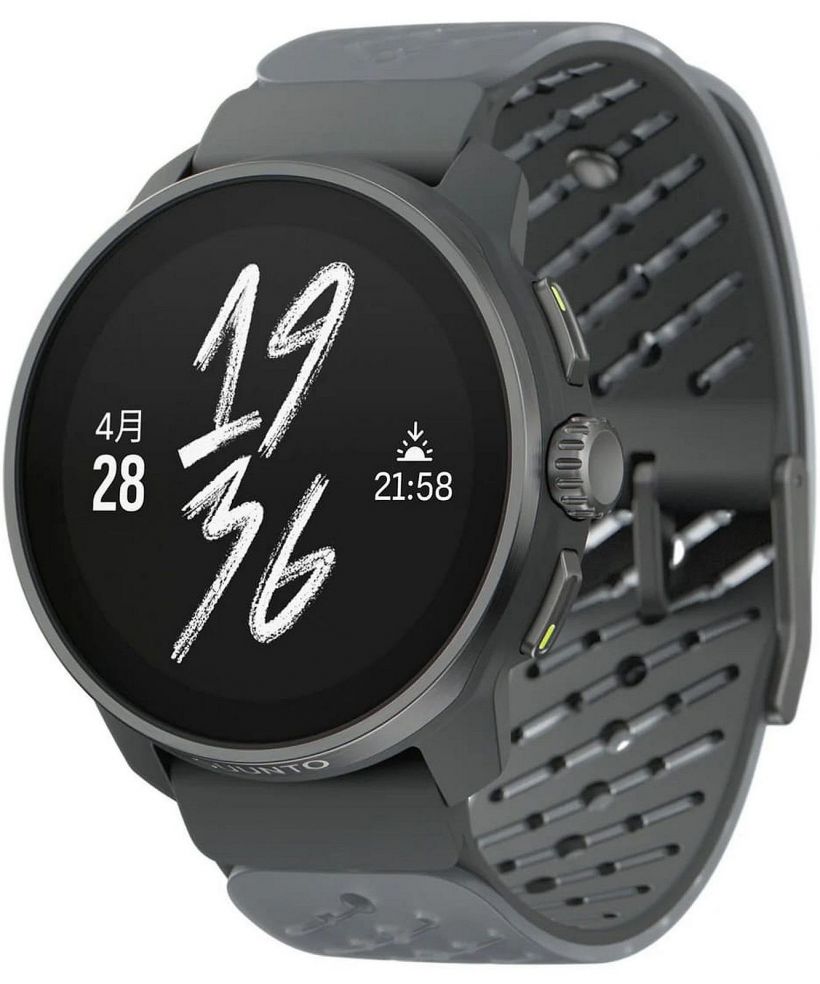 Αθλητικό Ρολόι για Γυναίκες και Άνδρες Suunto Race S Titanium Grahite
