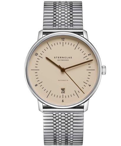 Ρολόι Ανδρικά Sternglas Naos Sand Brown Automatic