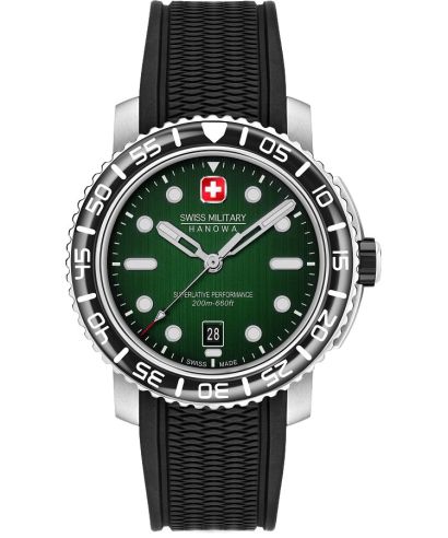 Ρολόι Ανδρικά Swiss Military Hanowa Black Marlin