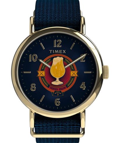 Ρολόι για Γυναίκες και Άνδρες Timex Harry Potter X Weekender Butterbeer 40mm Fabric Strap