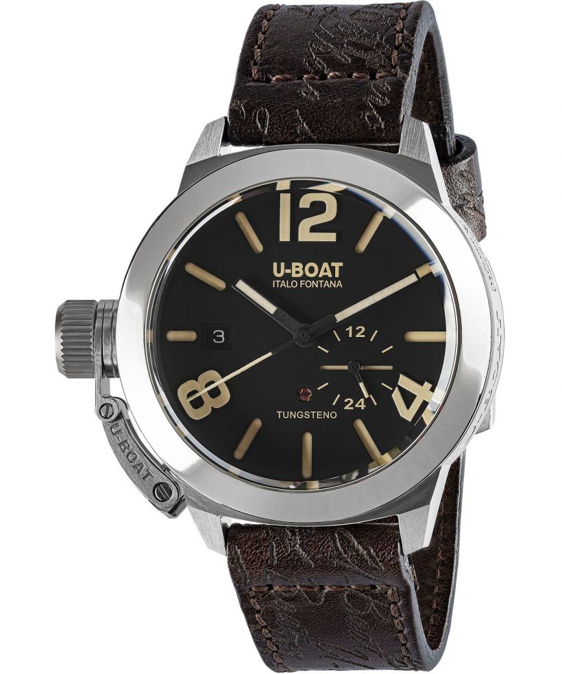 Ρολόι για Γυναίκες και Άνδρες U-Boat Classico 42 Tungsteno Black
