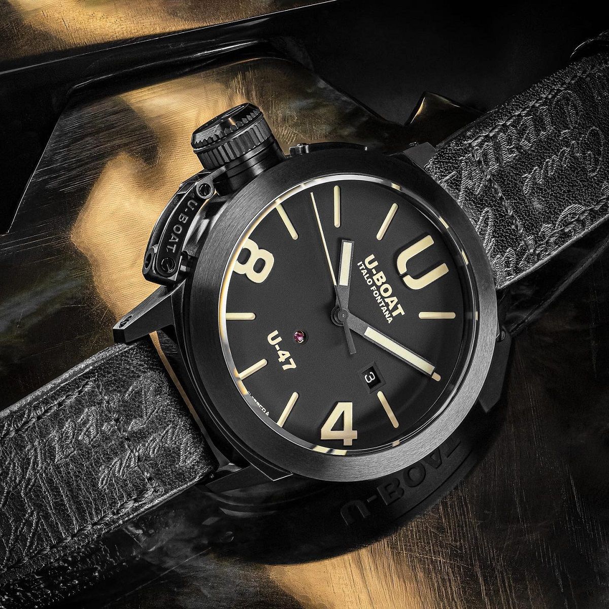Ρολόι Ανδρικά U-Boat Classico U-47 Bronze