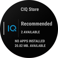 Κατάστημα Connect IQ™