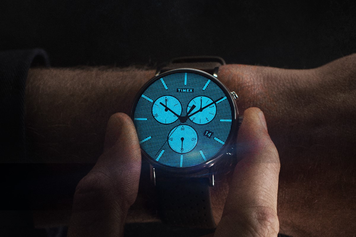 Timex οπίσθιος φωτισμός Indiglo