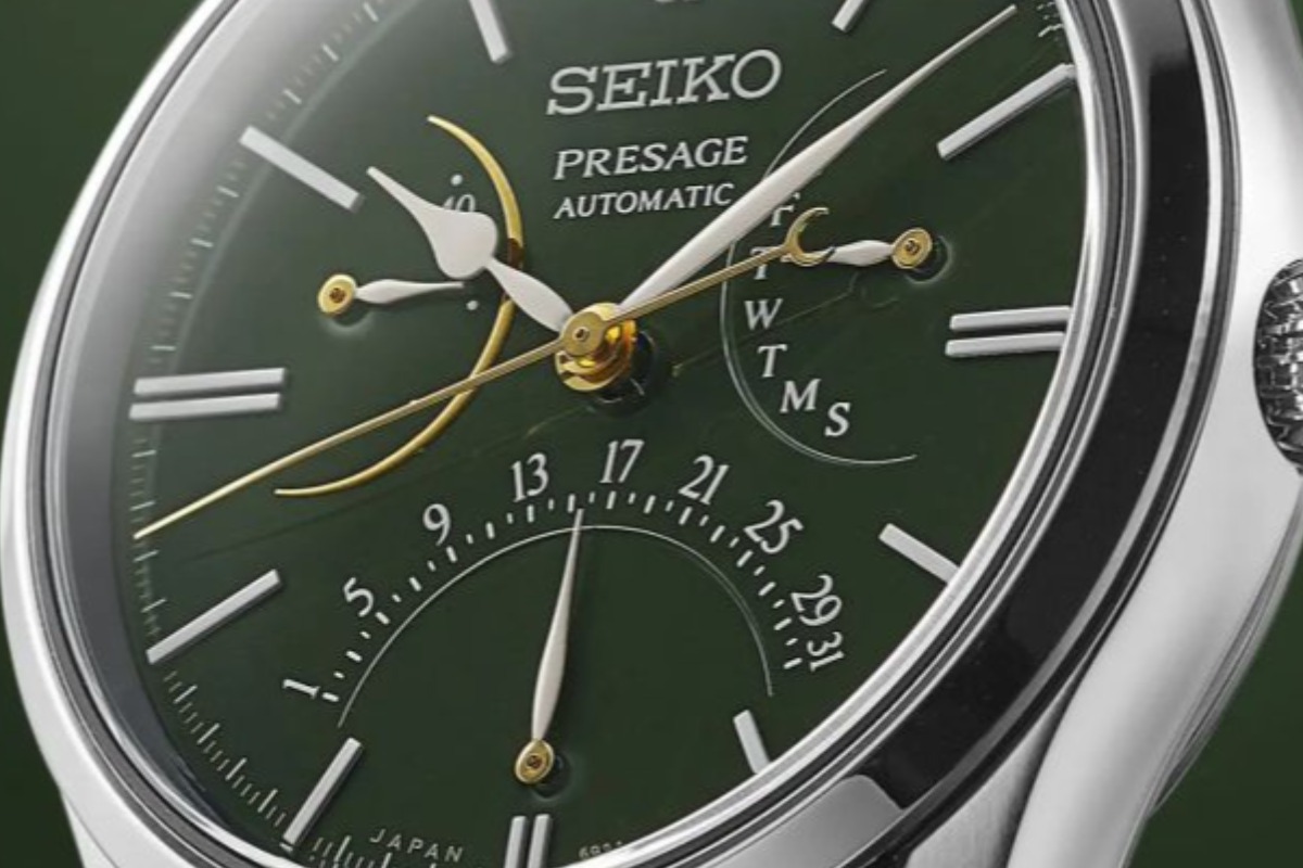 Zegarek Seiko Presage Craftsmanship Kanazawa Urushi Dial Limited Edition SPB295J1 Retrograde Date