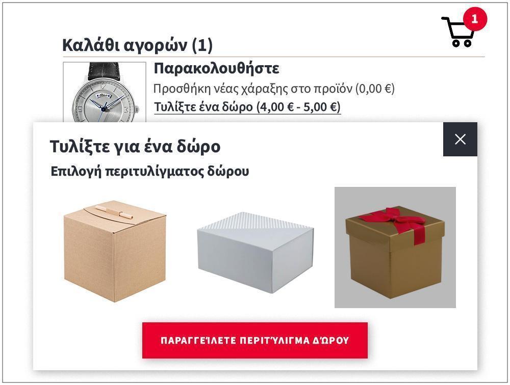 Συσκευασία δώρου